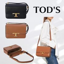 TOD'S T Timeless ミニ レザー ショルダーバッグ