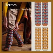 【HERMES】タータンチェック☆プレゼントにも Sherwoodソックス