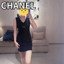 《24K》CHANEL ドレスワンピース ウール