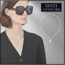 GUCCI 〔グッチ インターロッキング〕ペンダント ネックレス