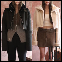 【TURE】★AESPA 着用★Cropped suede fur mustang★送料無料★