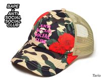 【A BATHING APEｘANTI SOCIAL SOCIAL CLUB】MESH CAP キャップ