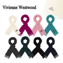 【Vivienne Westwood】EMBROIDERED LOGOマフラー