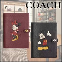 【COACH x ディズニー】ミッキー ミニー 手帳 ケース ノート