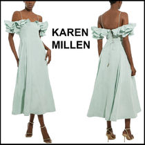 Karen Millen★ストラップ付きオフショルダー プロムドレス