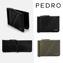 ★PEDRO Leather Bi-Fold Money Clip マネークリップ/送料込