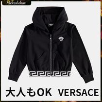 VERSACE☆キッズ グレカ コットンジャージー パーカー 大人もOK