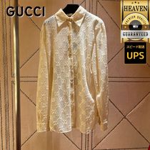 6万取引突破★UPS速達便利用！【GUCCI】731912_ブラウス