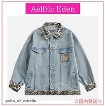 Aelfric Eden レオパード デニム ジャケット 関税送料込