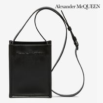 【ALEXANDERMCQUEEN】ロゴ入メッセンジャーミニバッグ関税送料込