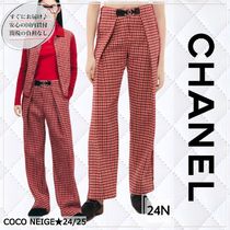 【★可愛い☆大人レトロフェミニンなデザイン♪】CHANEL パンツ