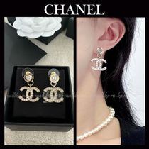 プチハートがカワイイ☆【CHANEL】シャネル CCロゴ  ピアス