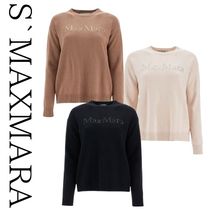 関税込★VIP価格【S Max Mara】カッセル ストラスロゴ セーター