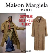 国内発 Maison Margiela Check Rockar Oversized Coat 送関込み