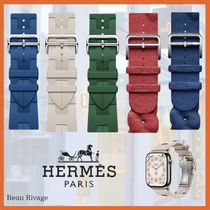 【新作☆】HERMES AppleWatch バンド　46mm