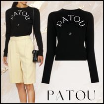 PATOU【関税送料込＆SALE価格】ロゴ ウール セーター