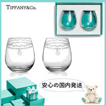 国内発すぐ届く☆Tiffany&Co.レッド ワイングラス2個セット 素敵