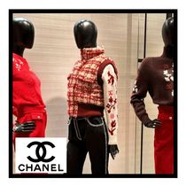 CHANEL【24AW新作☆目を惹く赤色】ココネージュ ベスト ツイード