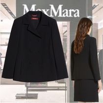 ★MAX MARA★アウトレット★ダブルブレストピュアウールブレザー