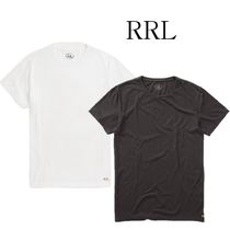 【RRL】定番！ジャージー クルーネック Tシャツ ロゴ刺繍