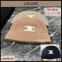 【CELINE】トリオンフニットキャップ・ビーニー　プレゼント