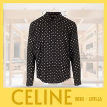 新作☆【CELINE】ビスコースプリントシャツ