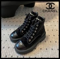 【最高にお洒落なブーツ☆】CHANEL ショートブーツ 24A