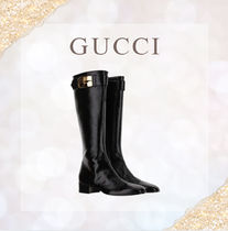 ★GUCCI★ GGレザーブーツ