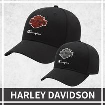 【HARLEY DAVIDSON】x チャンピオン ロゴ ベースボールキャップ