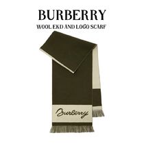 VIP価格【BURBERRY 】ウールEKDとロゴスカーフ【関税込】