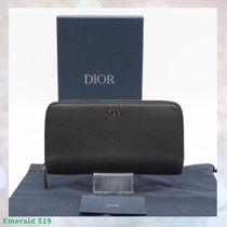 【上品なデザイン♪】DIOR CD Icon ロングジップウォレット