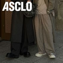 ASCLO Scotch Warm Fleece Knit Pants (4color)