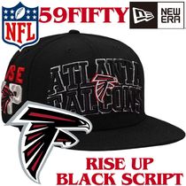 【海外限定】New Era 59FIFTY Atlanta Falcons Black Script