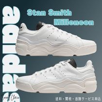 【Adidas】Stan Smith Millecon レザー 厚底 スニーカー