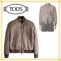 【関税・送料込み】TOD’S　パシュミーボンバースエードレザー