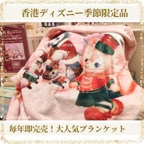 【香港ディズニー限定】クリスマス ダフフレ集合 ブランケット