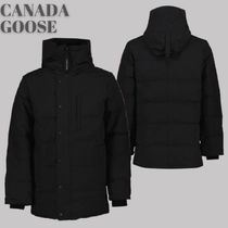 関税込【CANADA GOOSE】Carson Parka★Black★ロゴ ジャケット