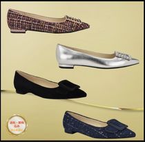 関税込み【Nine West】Jesikes スリッポン ロゴ★ドレスフラット