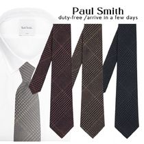 【Paul Smith】スクエアチェック タイ