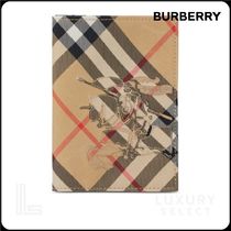 【BURBERRY】PASSPORT HOLDER◆8091533158564