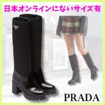 【直営店】PRADA レザーと再ナイロンのブーツ