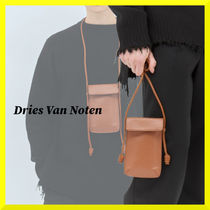 Dries Van Noten☆関税込☆ストラップ付レザースマホホルダー