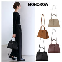 MONOROW(モノロウ) ショルダーバッグ・ポシェット [MONOROW] BLANC MEDIUM BAG_4colors