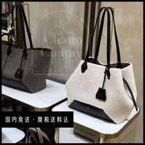 国内発送【Jimmy Choo】ダイヤモンド シアリングトートバッグ M