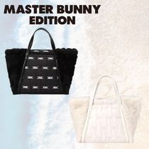 MASTER BUNNY EDITION ボア×合繊カートバッグ (UNISEX) 2色