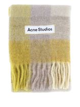 Acne Studios チェック フリンジエッジ スカーフ 関税・送料込