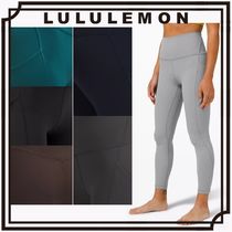 【すぐ届く】lululemon ハイライズパンツ ポケット付き 24インチ