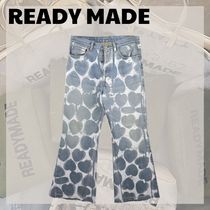 READYMADE♡ HEART PRINTED DENIM