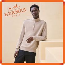 人気☆HERMES☆タートルネックセーター《detail cuir》カシミヤ