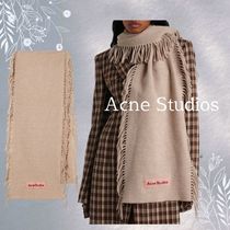 Acne Studios★ロゴウール100％マフラー★関税送料込み！